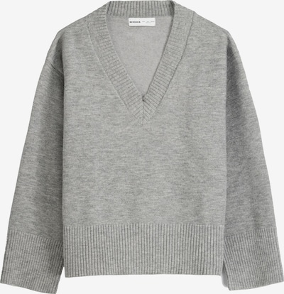 Bershka Sweater in mottled grey, Item view