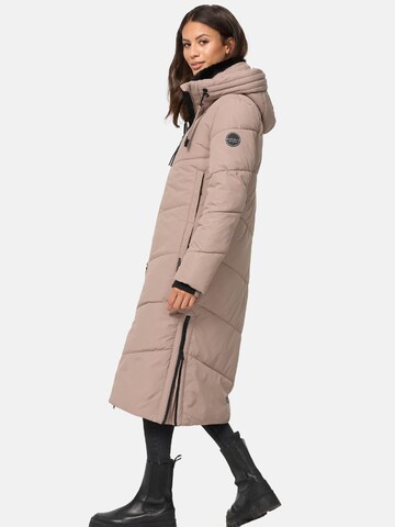 MARIKOO Winter coat 'Nadaree XVI' in Brown