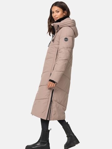MARIKOO Winter Coat 'Nadaree XVI' in Brown