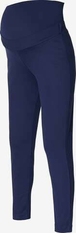 Coupe slim Pantalon 'Asford' Noppies en bleu : devant