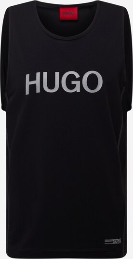 Tricou 'Dactive' HUGO pe negru / alb, Vizualizare produs