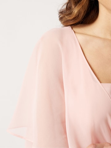 Robe de cocktail 'Papila' NAF NAF en rose