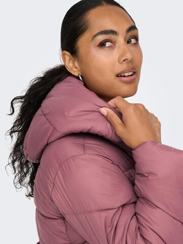 Manteau d’hiver 'Audrey' ONLY en rose