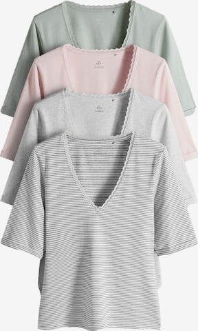 The Set T-Shirt in Grau: Vorderseite