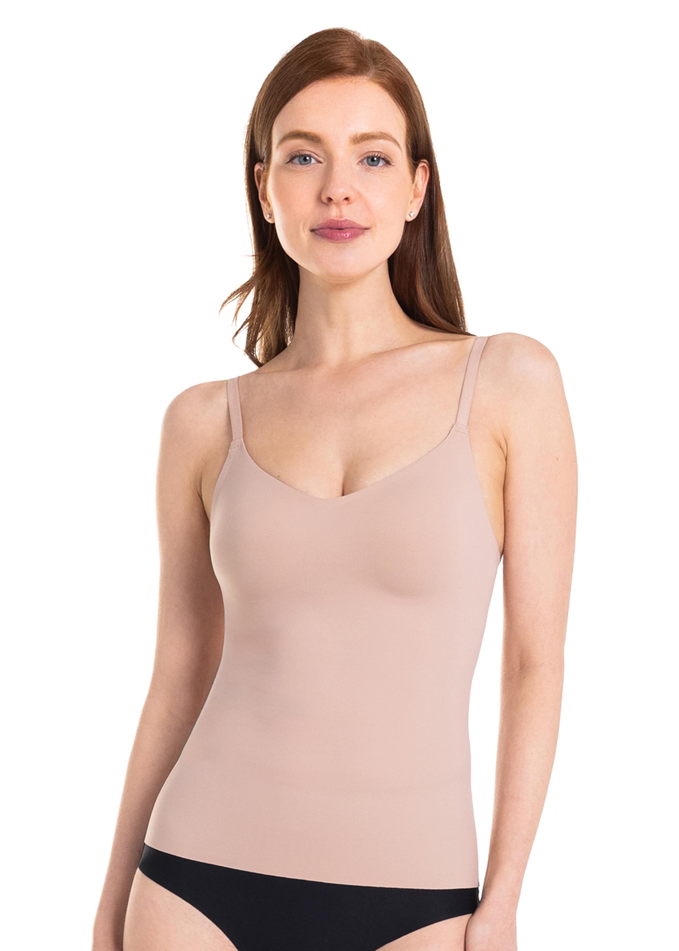 MAGIC Bodyfashion - Camiseta térmica en beige: frente