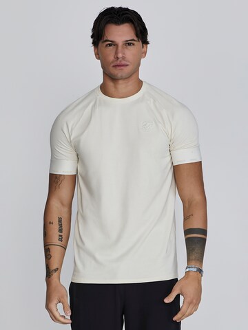 SikSilk Shirt in Beige: voorkant