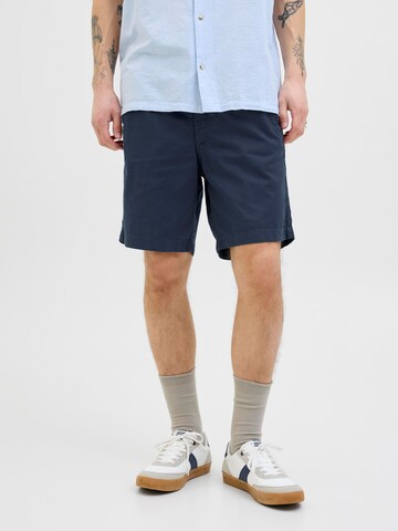 Loosefit Pantalon JACK & JONES en bleu : devant
