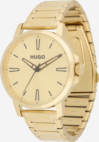 auksinė HUGO Analoginis (įprasto dizaino) laikrodis 'Smooth': priekis