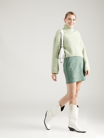 VERO MODA Spódnica 'DONNADINA' w kolorze zielony