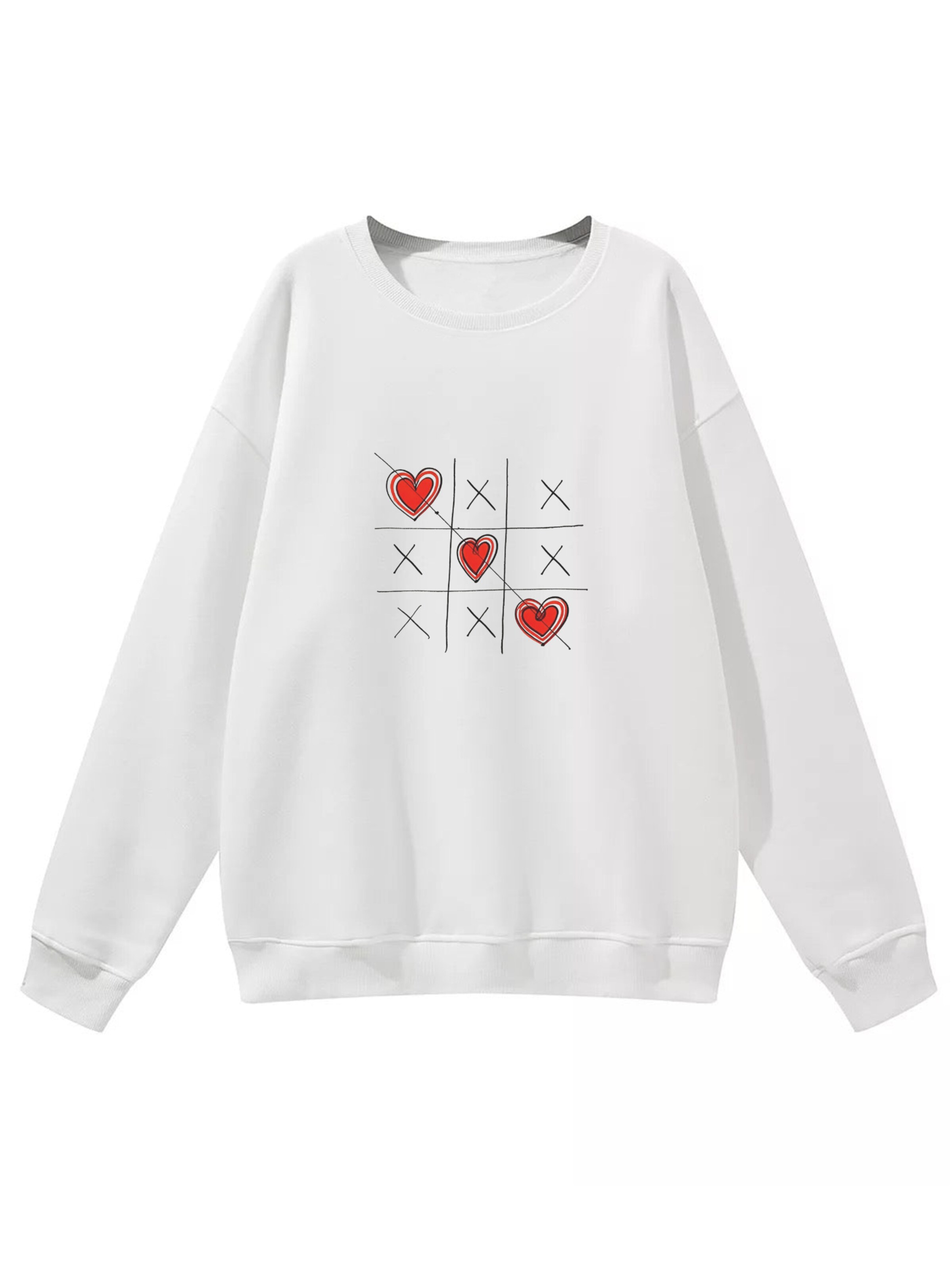 GORHEY Sweatshirt‌‌‌‌‌‌‌‌‌‌ in Weiß