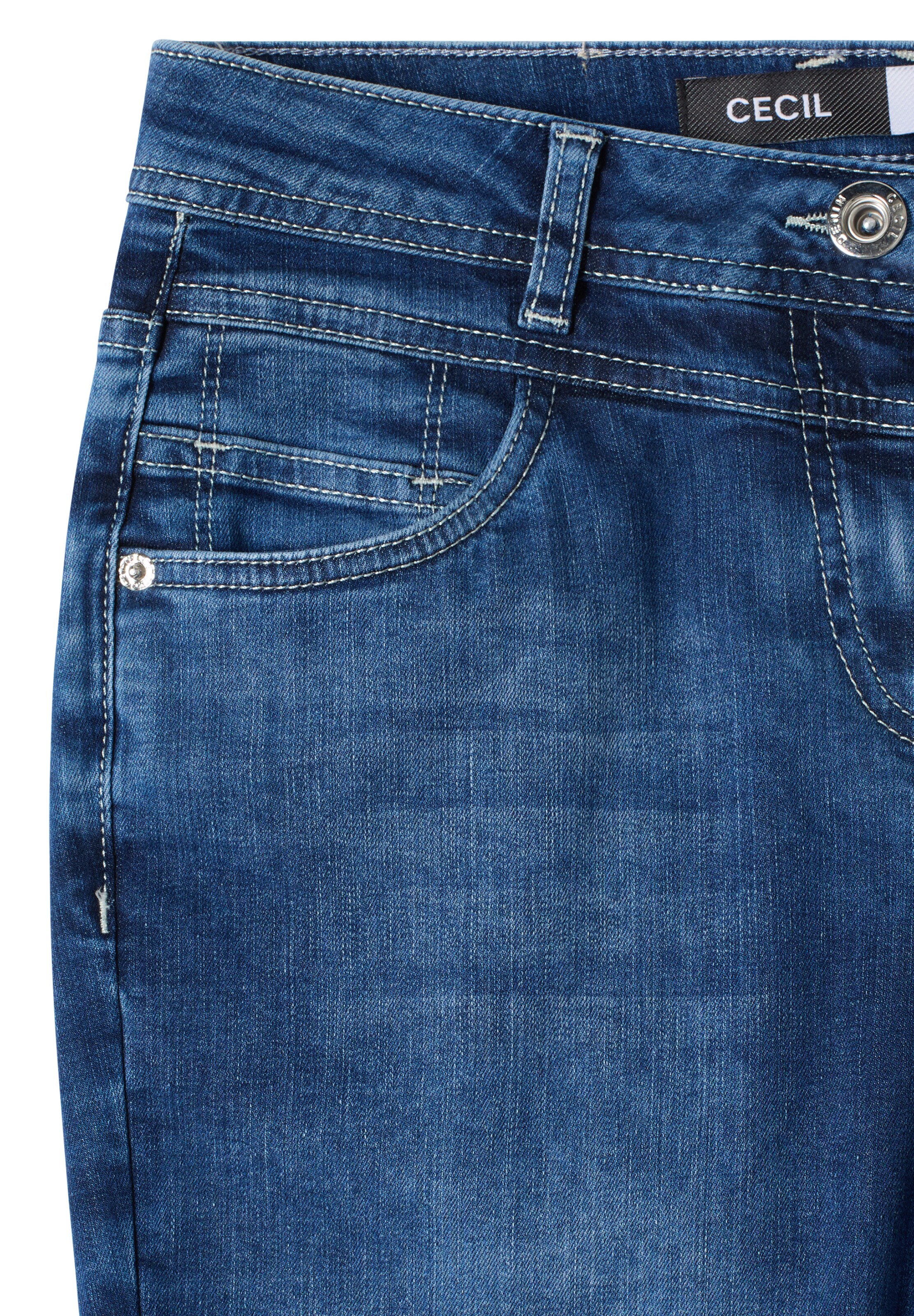 CECIL - Slimfit Vaquero 'Scarlett' en azul