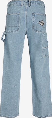 JACK & JONES - Loosefit Calças de ganga cargo 'Eddie' em azul