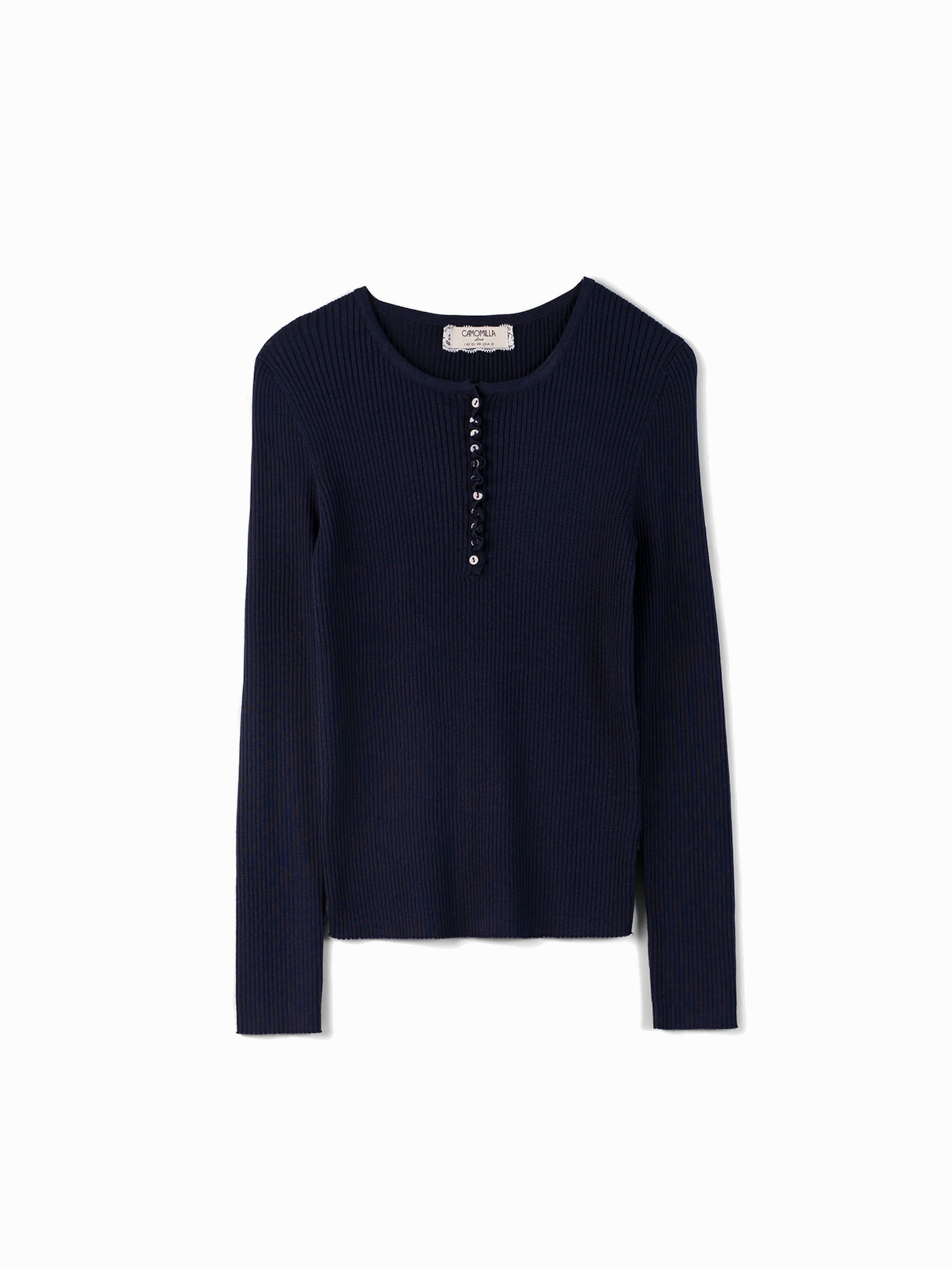 Camomilla Italia Pullover 'Mar' in Blau: Vorderseite