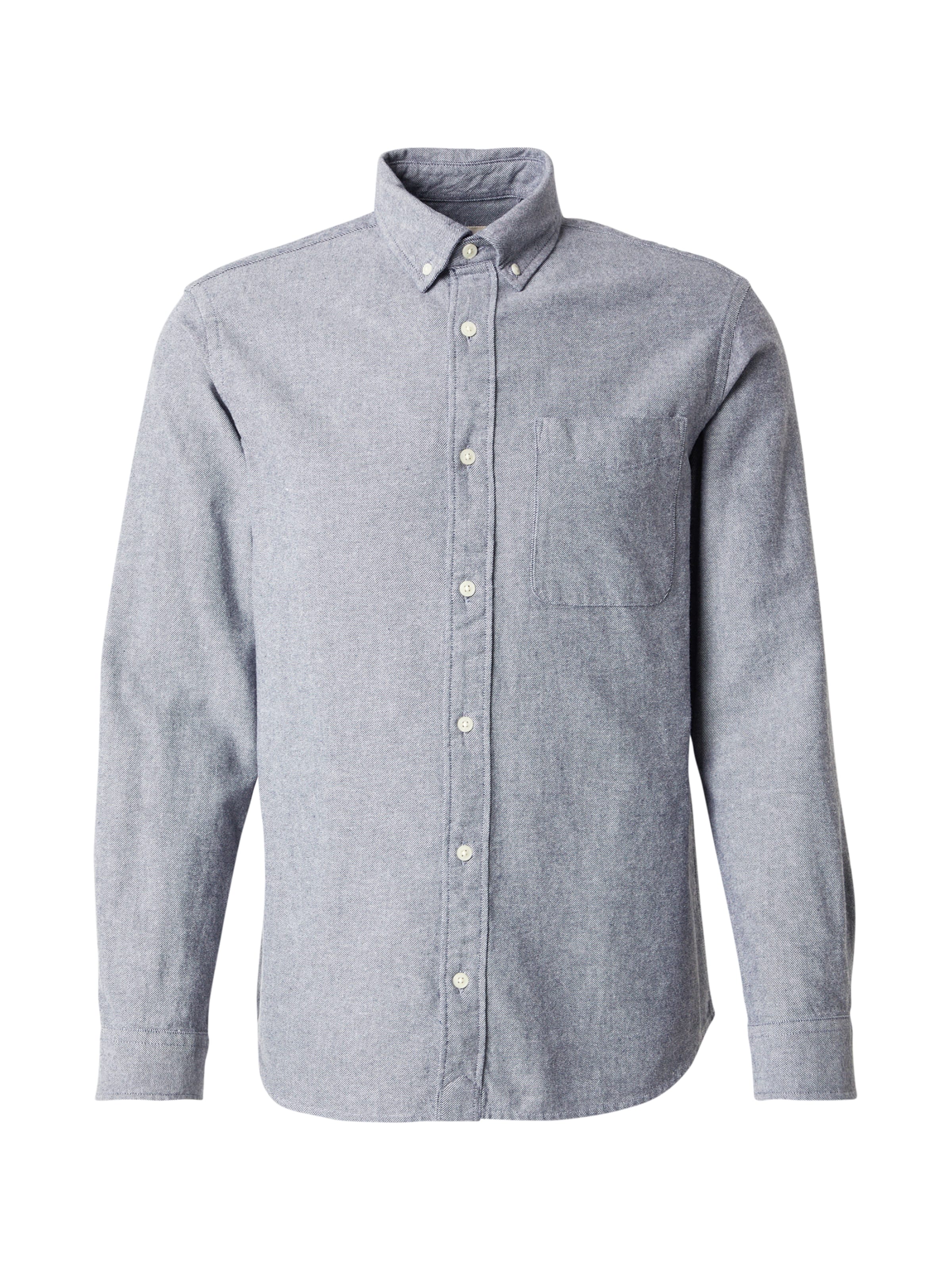Jack & Jones Premium Regular fit Button Up Shirt 'JPRBLUBROOK' in Blue: front