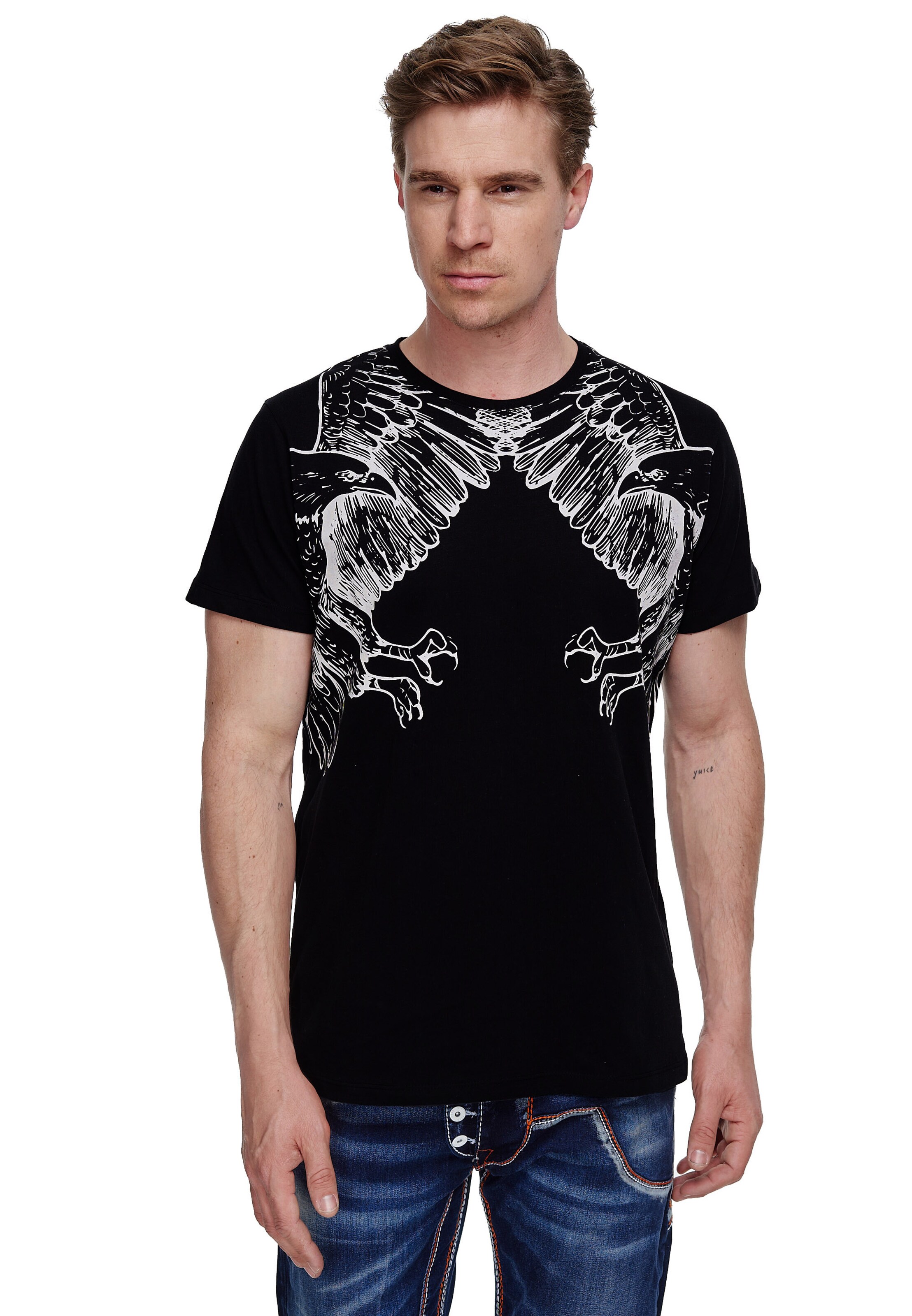 Rusty Neal Shirt in Black: front