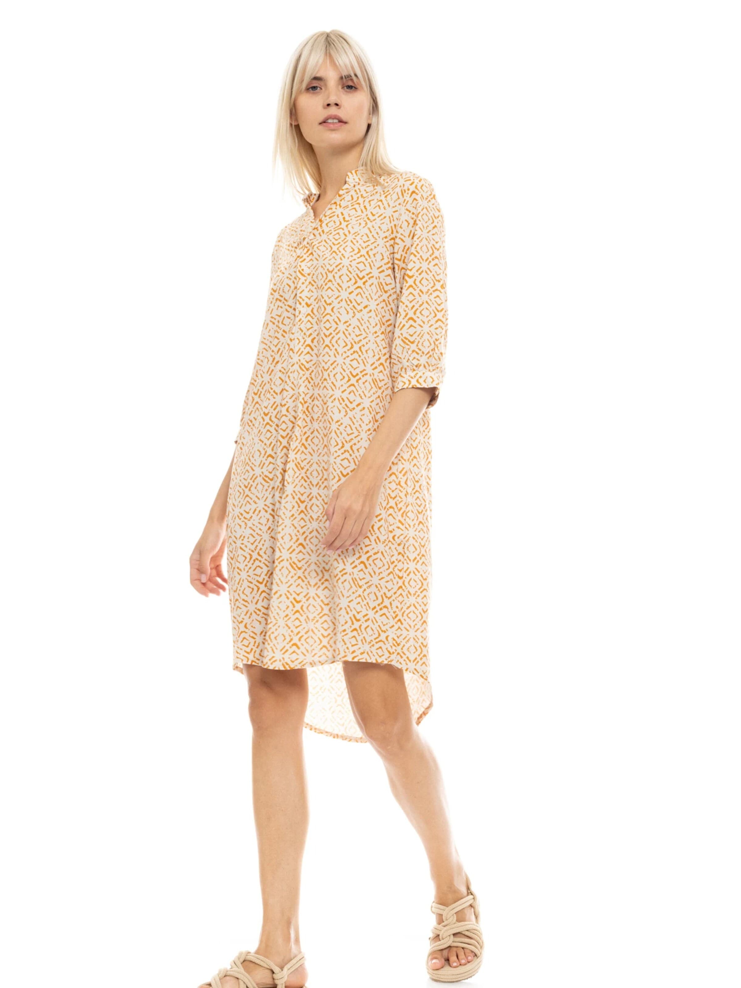 Pink Label Letnia sukienka 'BEACHWEAR SUNSET' w kolorze żółty