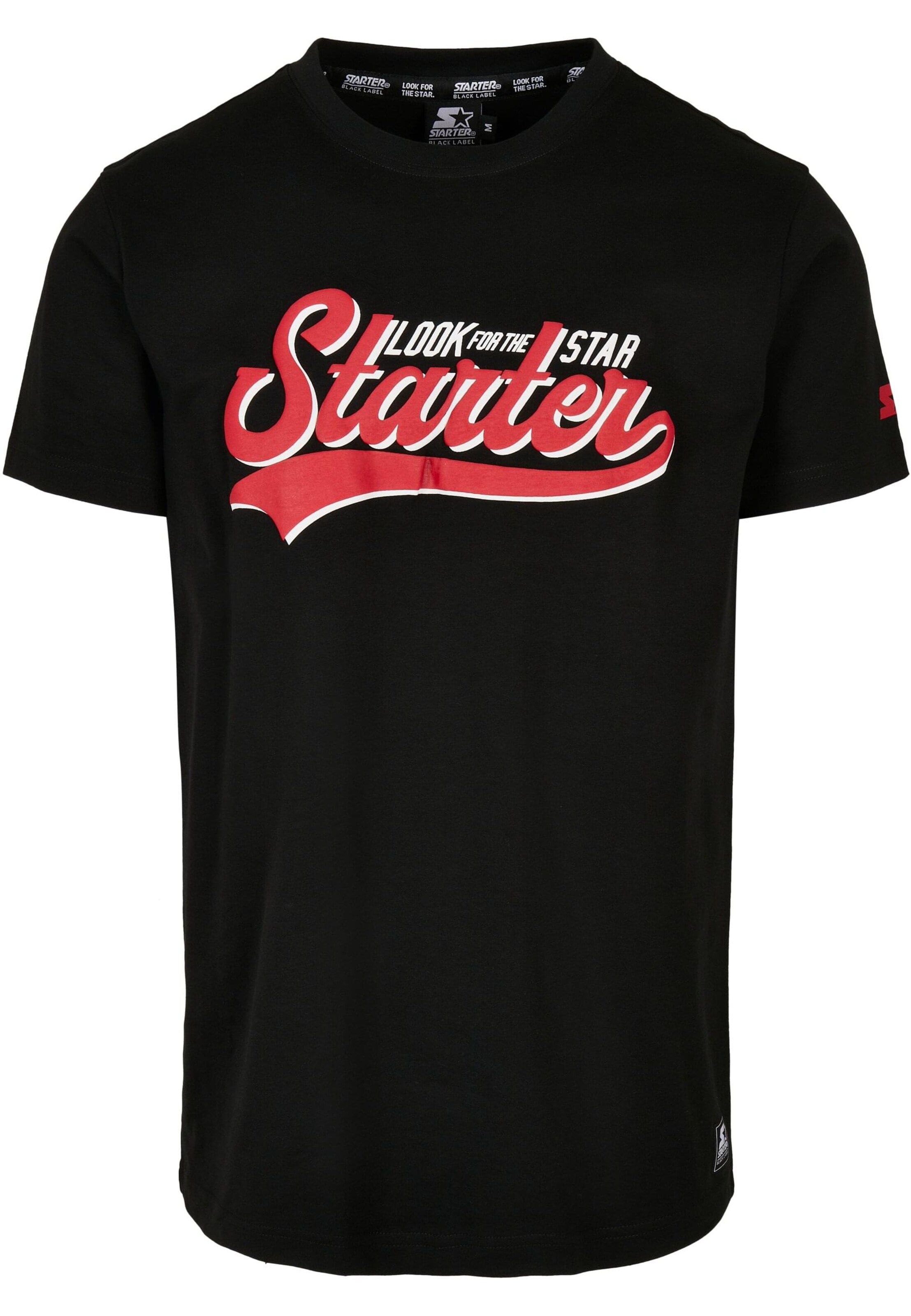 Starter Black Label T-shirt i svart: framsida