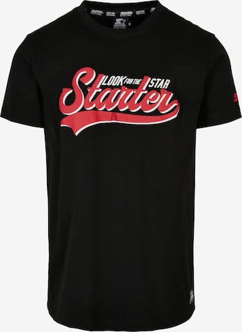 Starter Black Label Tričko – černá: přední strana