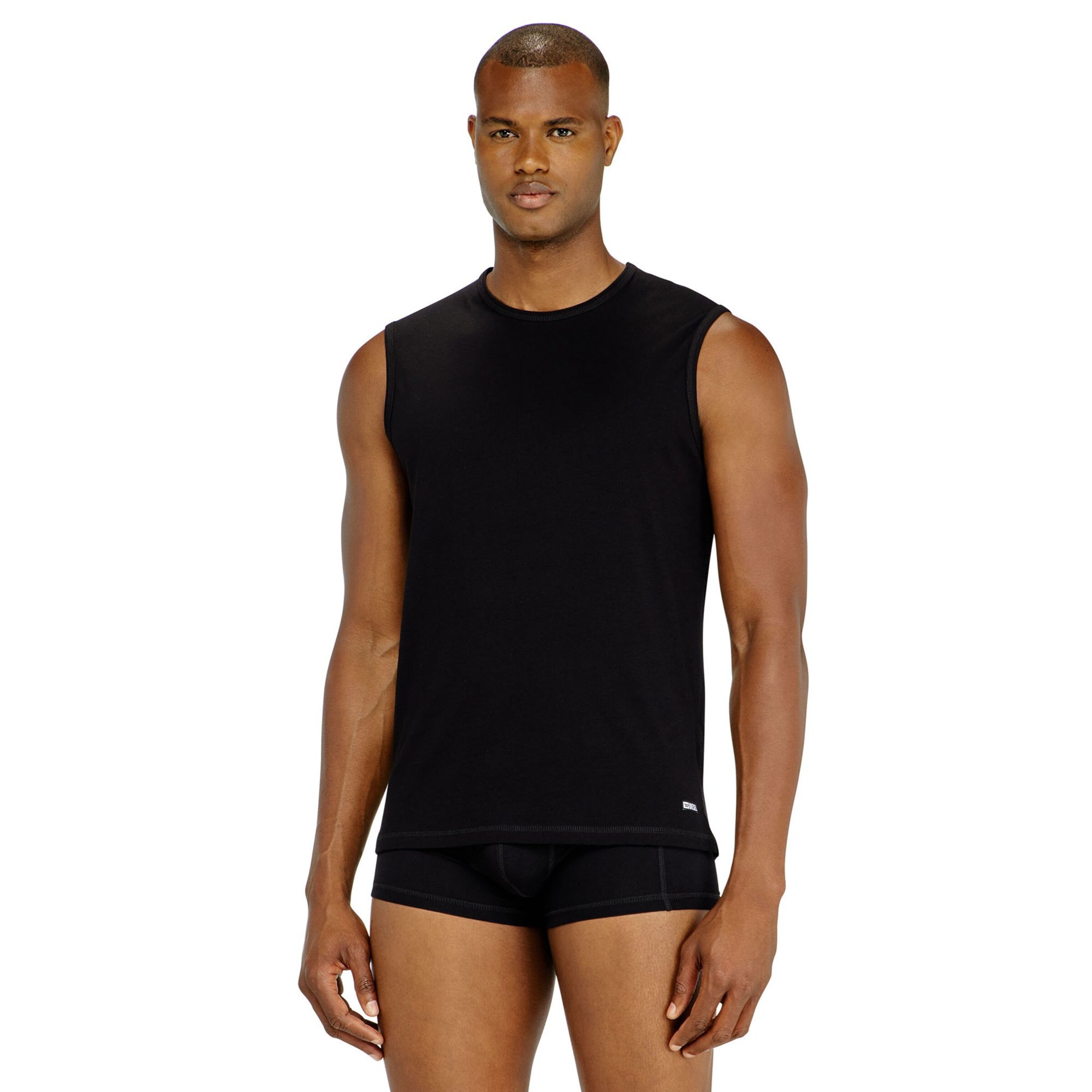 DIESEL Undershirt in Black: front