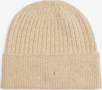 TOMMY HILFIGER Mütze in Beige: Vorderseite