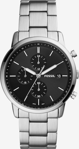 FOSSIL Analog Watch in Silver: front