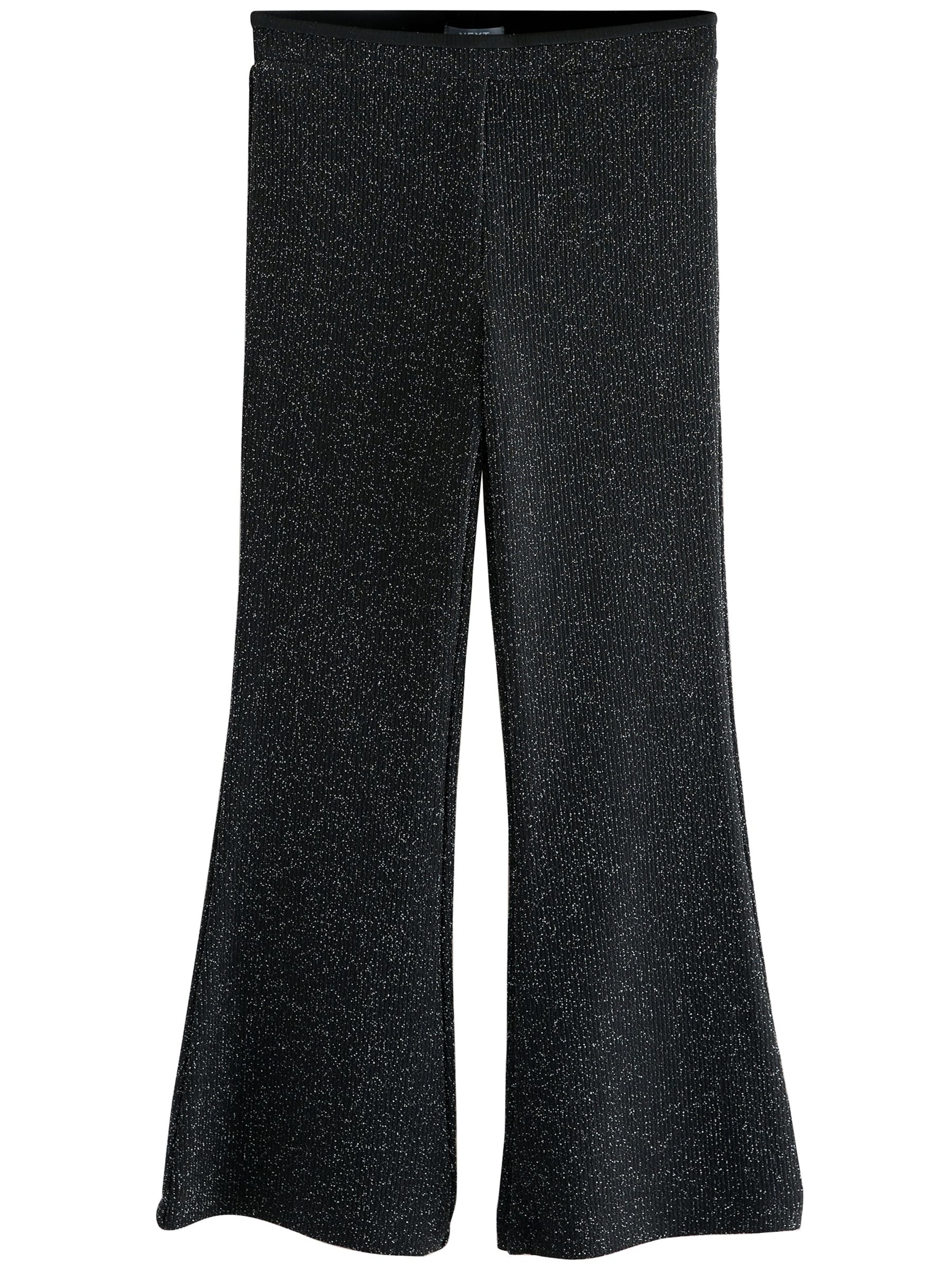 évasé Leggings 'Party' Next en noir : devant