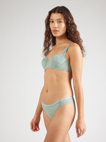 TRIUMPH Σλιπ 'Amourette Charm' σε πράσινο