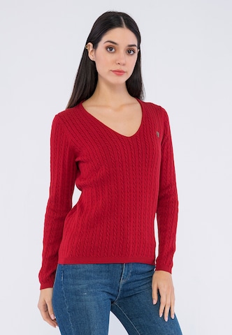 Giorgio di Mare Sweater 'Manon' in Red