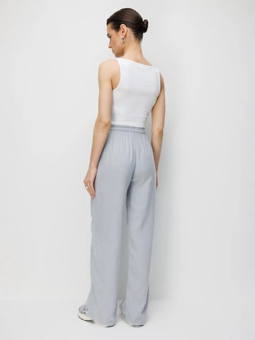 Wide Leg Pantalon MixRay en gris