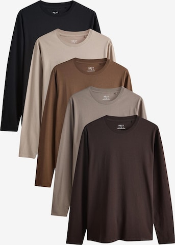 Next Shirt in Beige: voorkant