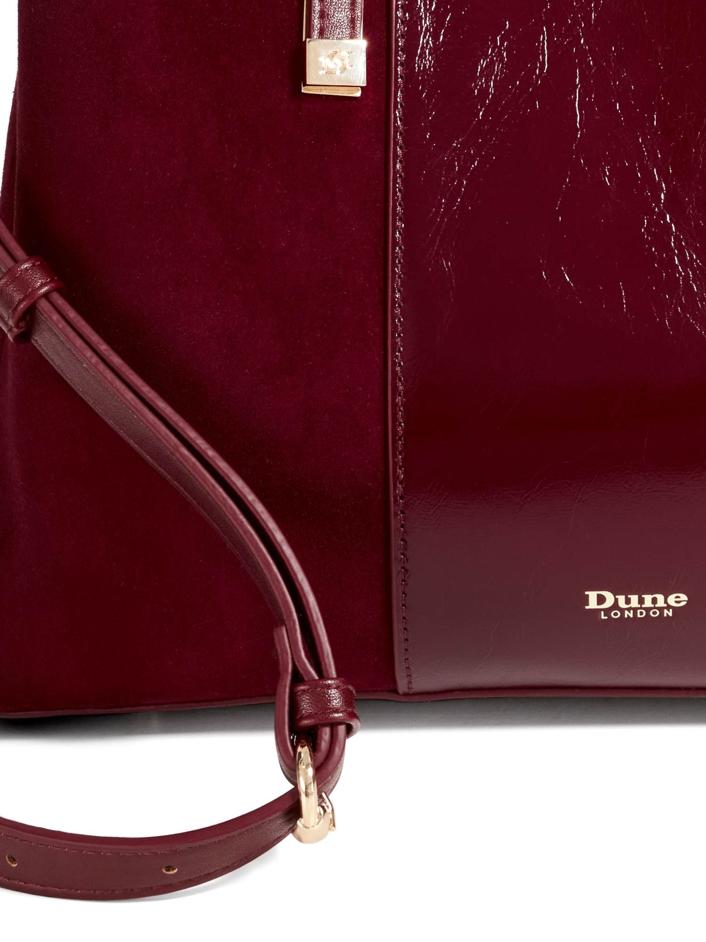 Sac bandoulière Dune LONDON en rouge