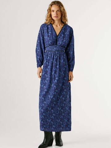 Robe Pepe Jeans en bleu : devant