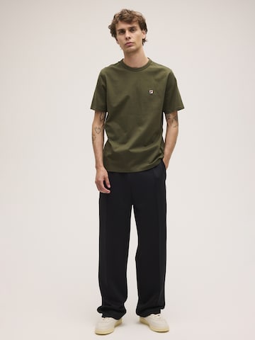 FILA Paita 'MISURINA regular neck binding t-shirt' värissä vihreä