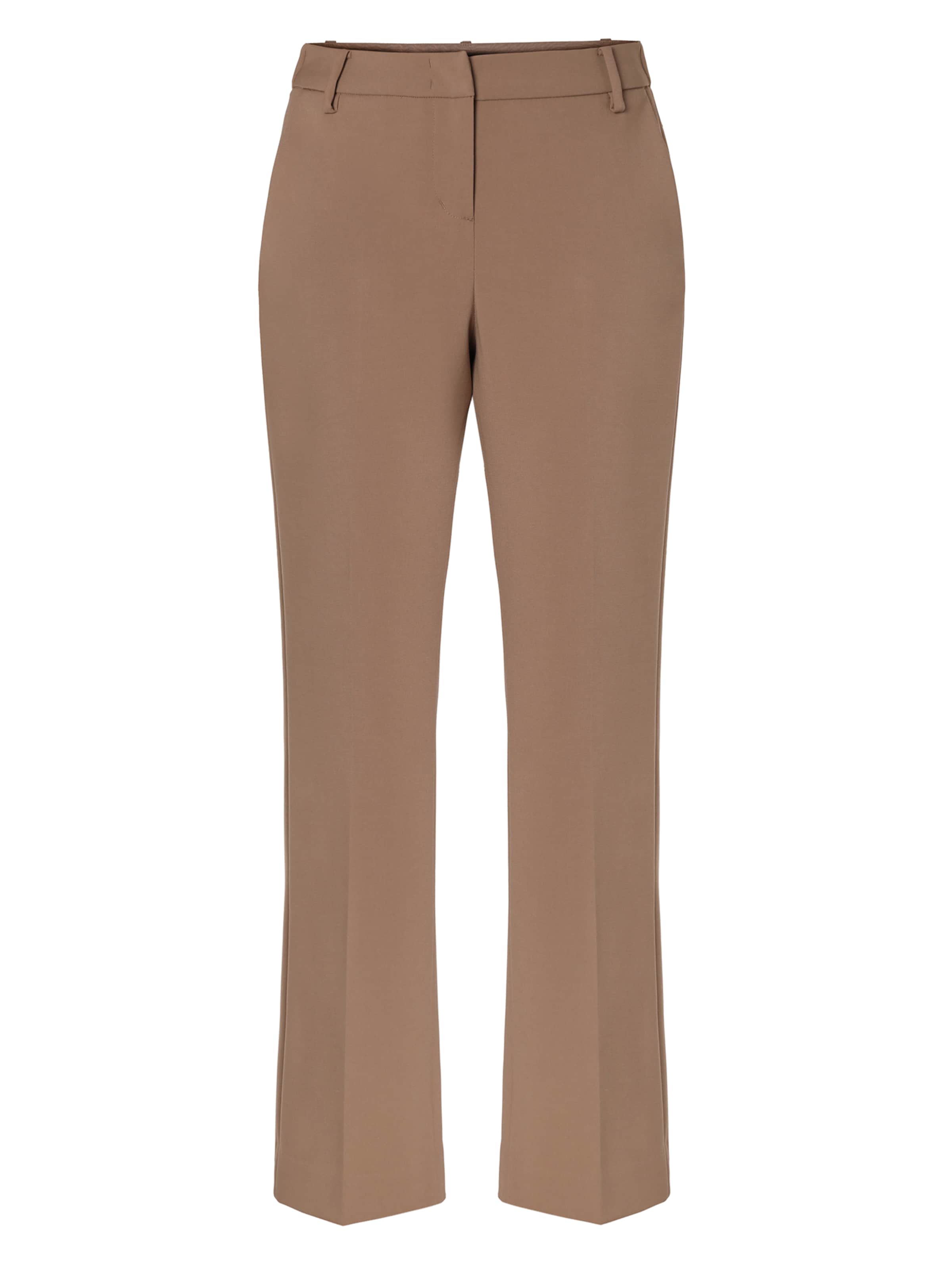 TATUUM Bootcut Hose 'Laurania' in Braun: Vorderseite