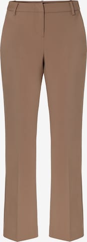 TATUUMBootcut/trapezice Hlače na crtu 'Laurania' - smeđa boja: prednji dio