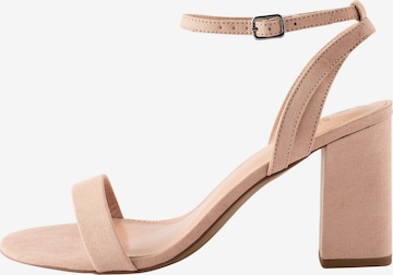 Next - Sandalias con hebilla 'Forever Comfort' en beige: frente