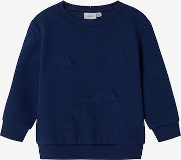 NAME IT Sweatshirt in Blue: front