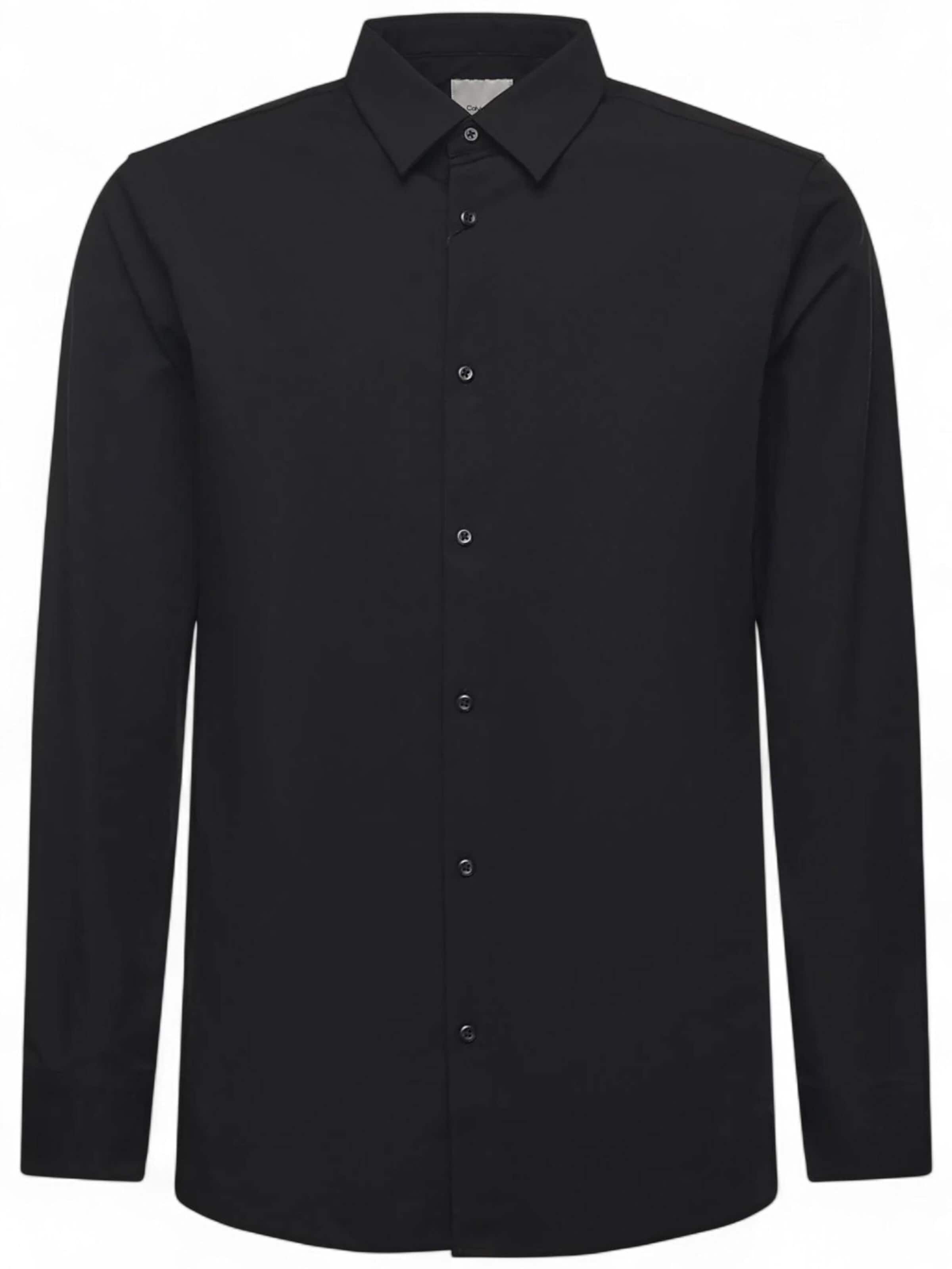 Calvin Klein Shirt in Zwart: voorkant