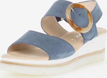 GABOR Sandals in Blue: front