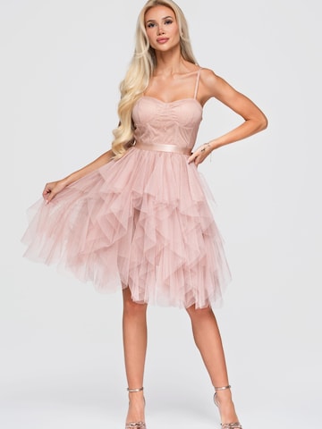 Robe de soirée Ombre en rose