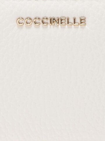Coccinelle Portemonnee 'COCCINELLE METALLIC' in Wit