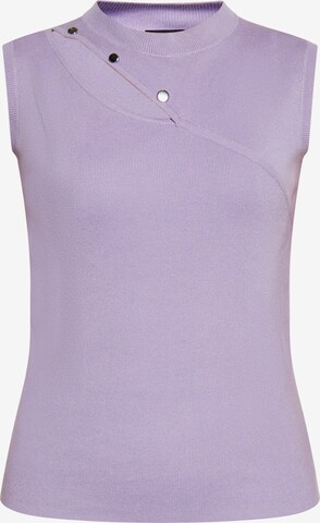 NAEMI Top in Purple: front