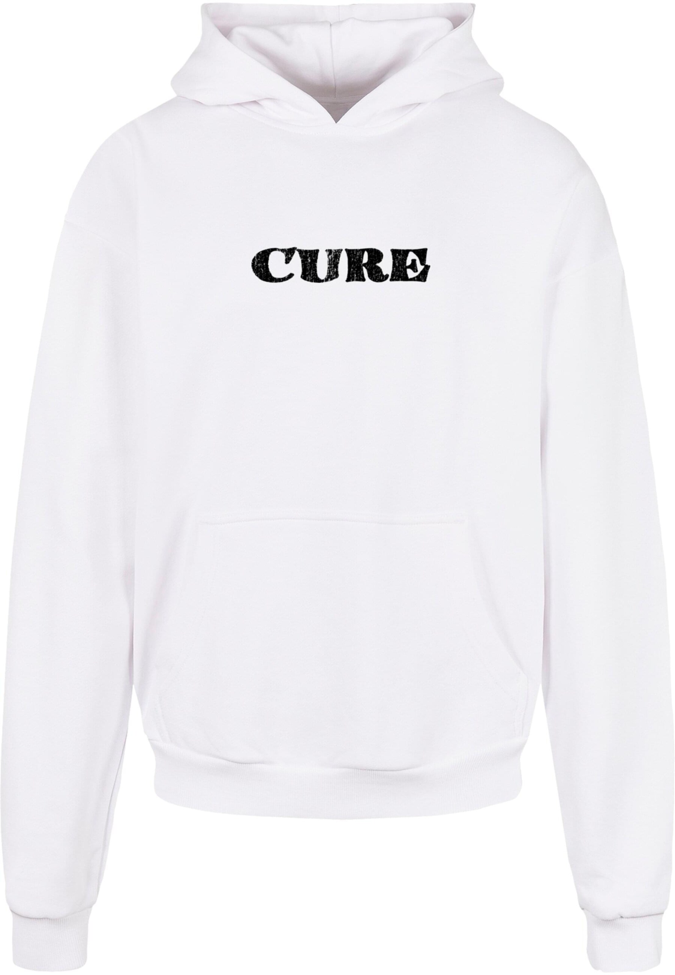 MT Upscale Sweatshirt 'Cure' in Weiß: Vorderseite