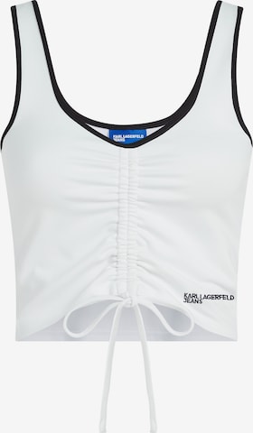 KARL LAGERFELD JEANS Toppi värissä valkoinen: etupuoli