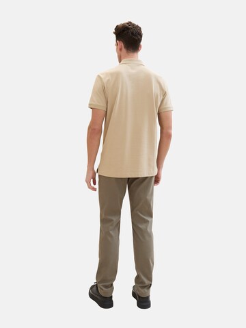 Regular Pantalon chino TOM TAILOR en vert