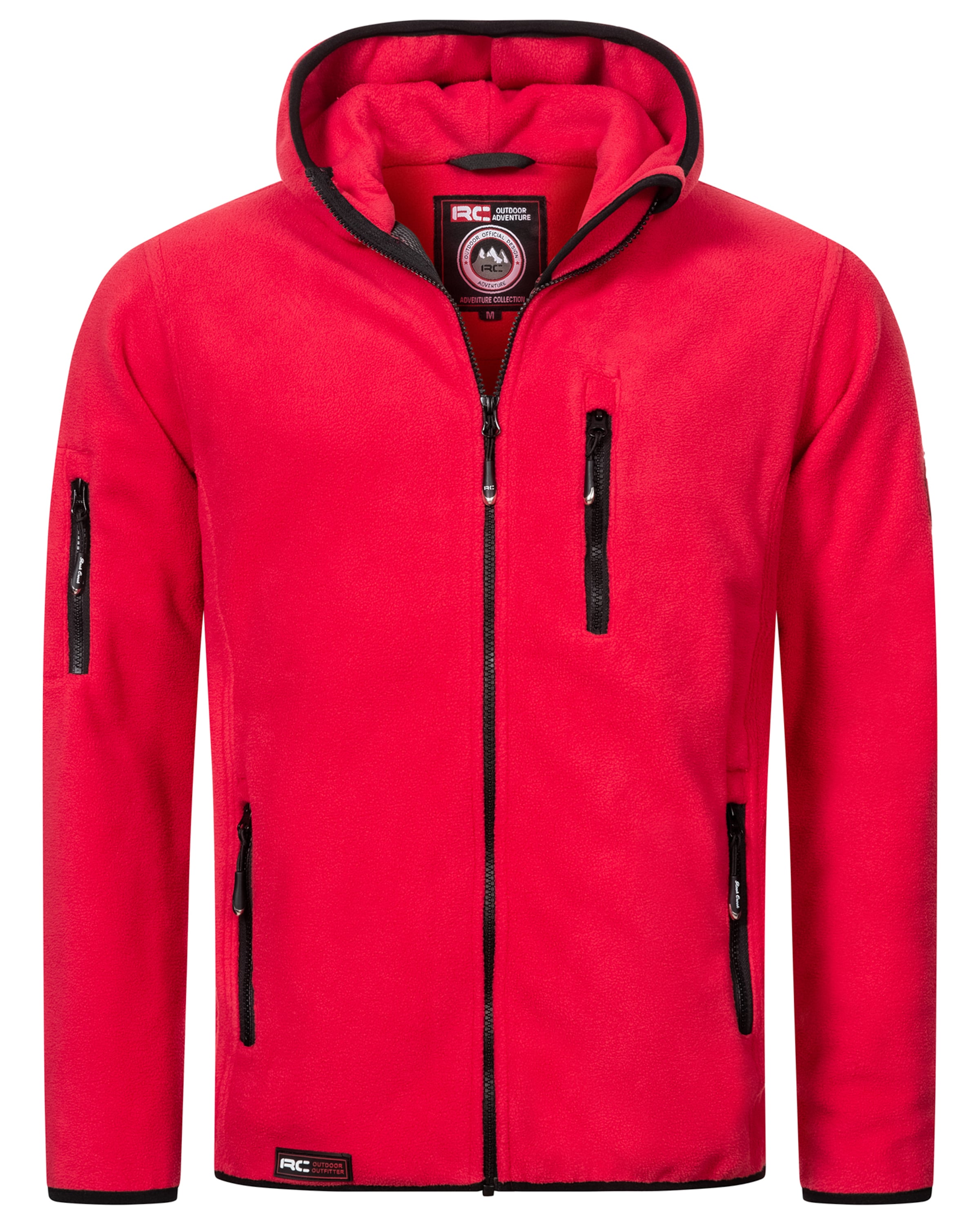 Rock Creek Jacke in Rot: Vorderseite
