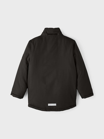 NAME IT Prehodna jakna 'Marlin' | črna barva