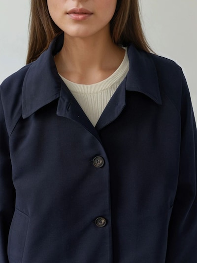 Hiccup Veste mi-saison en marine, Vue avec produit