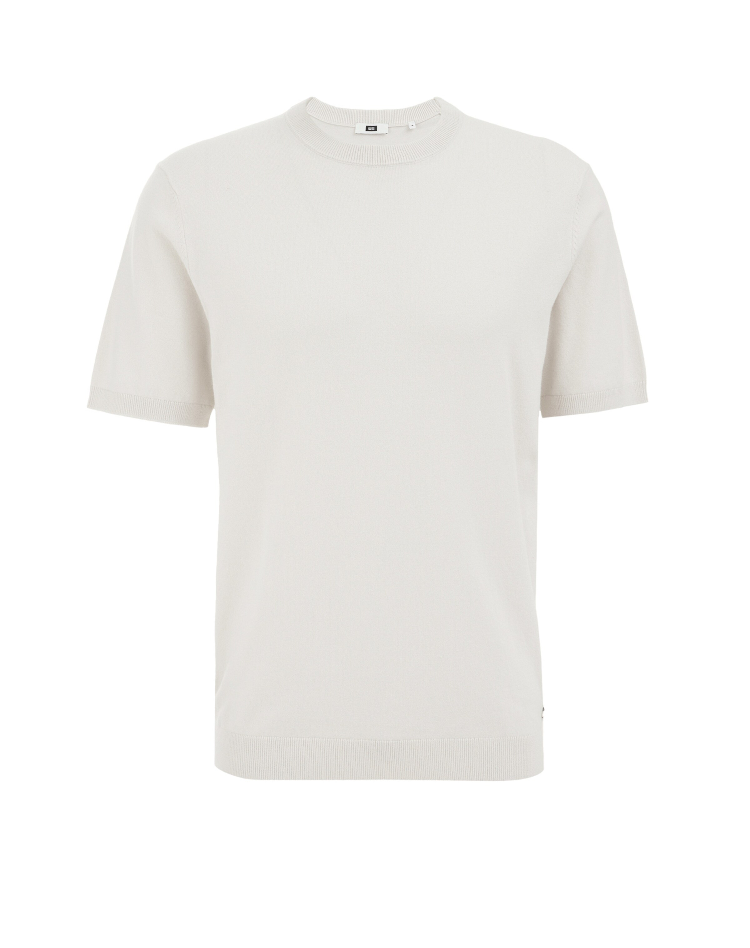 WE Fashion Тениска в бяло: отпред