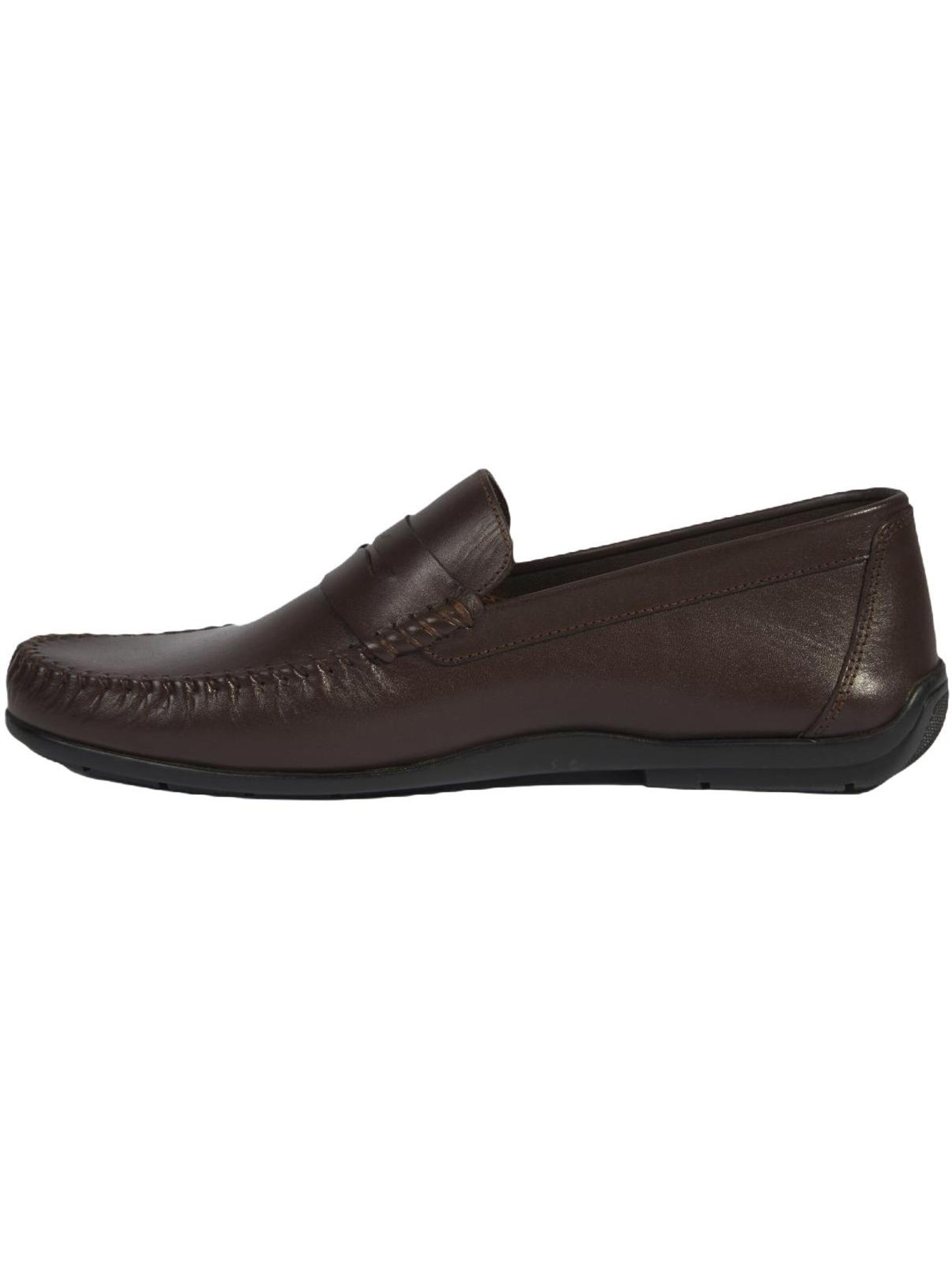 Desa - Mocasines 'Slip-Ons' en marrón: frente